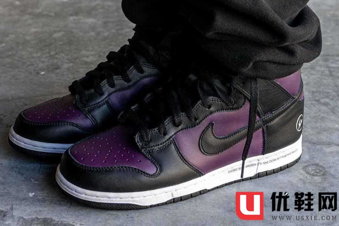 fragment design x Nike Dunk High 回归销售