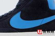 Nike Blazer Mid 黑蓝相片蓝