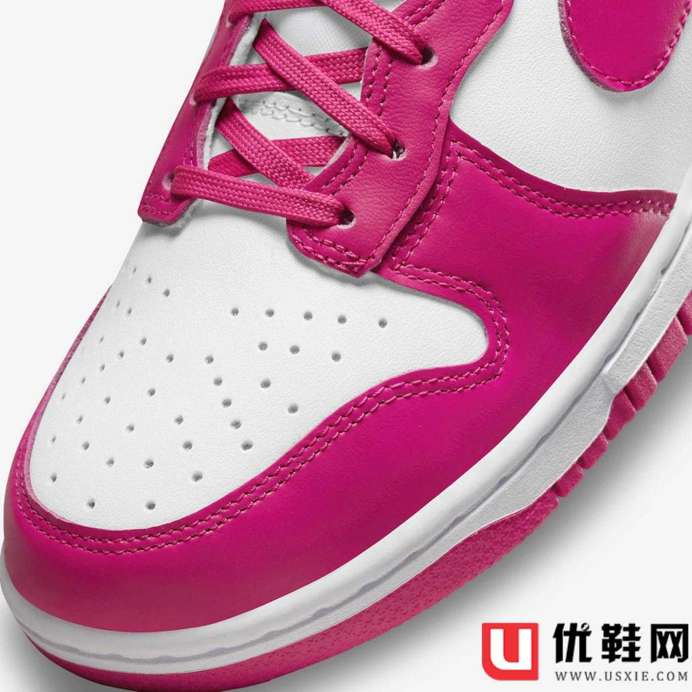 DD1869-110,Pink Prime,Nike,Dun  「小情人节」Dunk Hi 官图曝光！离发售不远了！