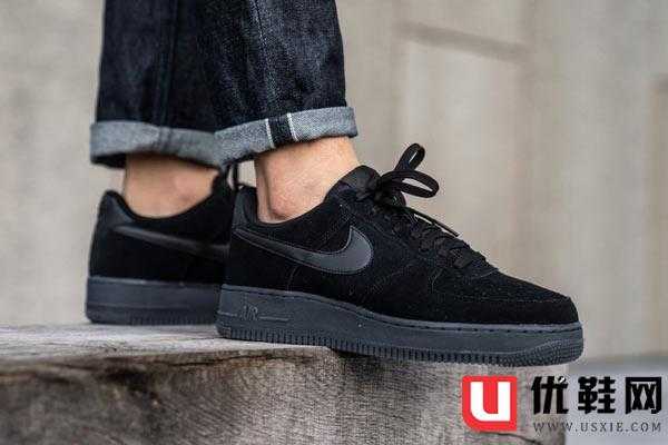 Nike Air Force 1‘07 LV8 3「Black/Anthracite」鞋款上脚图1