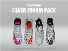 快讯：耐克发布“银色风暴”套装足球鞋